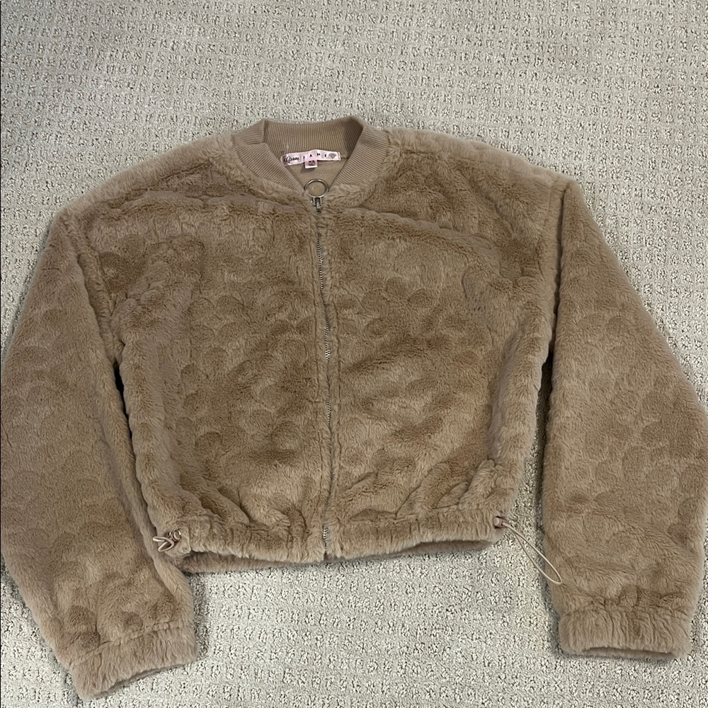 Crave Fame Tan Kids Jacket